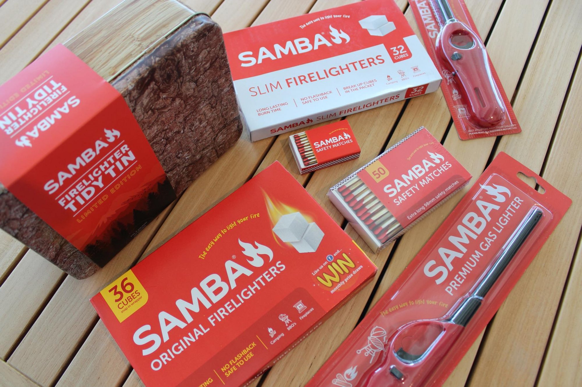 Samba Fire BBQ products